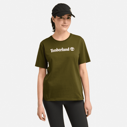 T-shirt à manches courtes Northwood en vert olive foncé, , vert, Taille: L - Timberland - Modalova