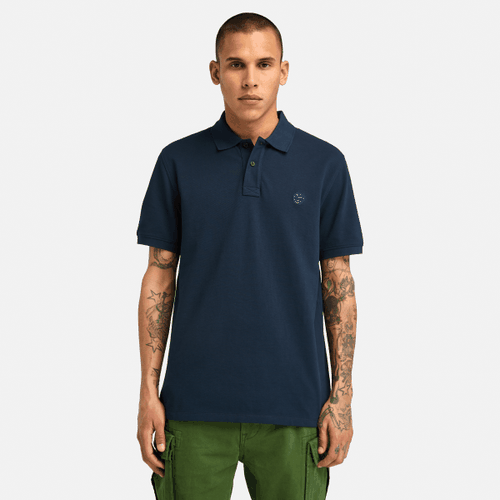 Polo en piqué Millers River en bleu marine, , bleu marine, Taille: 3XL - Timberland - Modalova