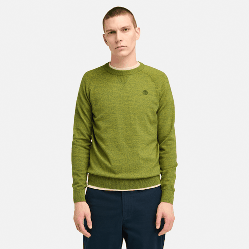 Pull en coton à manches raglan Williams River en vert, , vert, Taille: 3XL - Timberland - Modalova