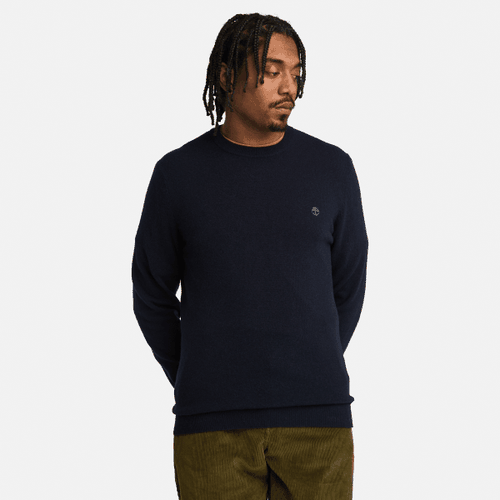 Pull à col rond en laine mérinos Cohas Brook en bleu foncé, , bleu, Taille: 3XL - Timberland - Modalova