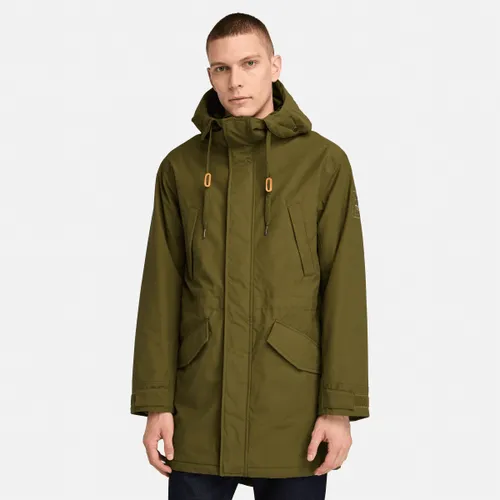 Parka queue de poisson imperméable en vert, , vert, Taille: 3XL - Timberland - Modalova