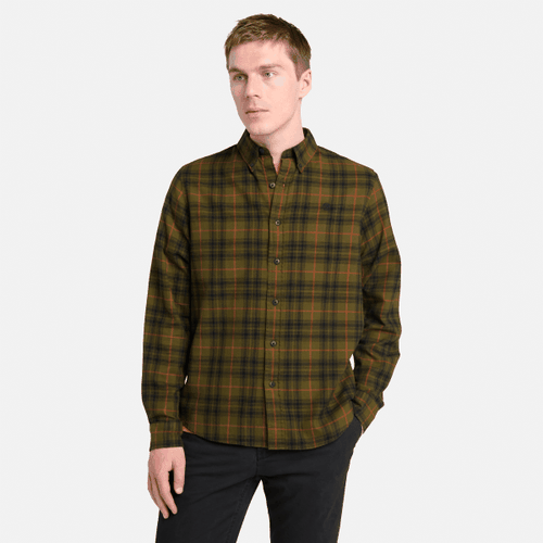 Chemise à carreaux à technologie Solucell Air en vert, , vert, Taille: L - Timberland - Modalova