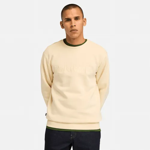 Sweat à col rond Hampthon en beige, , beige, Taille: 3XL - Timberland - Modalova