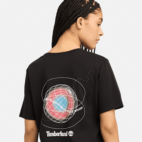 T-shirt à imprimé graphique à l'arrière TimberFresh en noir, , noir, Taille: L - Timberland - Modalova