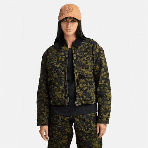 Veste matelassée Strafford imprimée en Imprimé foncé, , vert, Taille: L - Timberland - Modalova