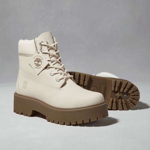 Inch Boot compensée imperméable Stone Street en gris, , gris, Taille: 36 - Timberland - Modalova