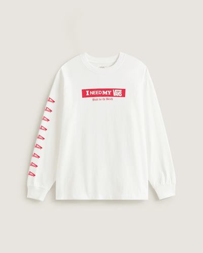 T-shirt à manches longues I Need My, , , Taille: XS - Vans - Modalova