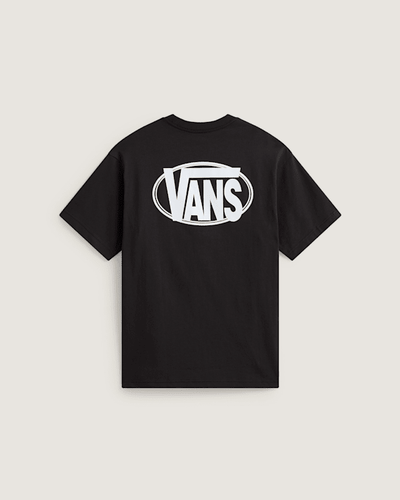 Oval Logo Loose SS Tee Black, , , Taille: S - Vans - Modalova