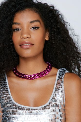 Collier À Chaîne Recyclée - - One Size - Nasty Gal - Modalova