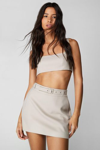 Mini Jupe Premium En Twill - - 36 - Nasty Gal - Modalova