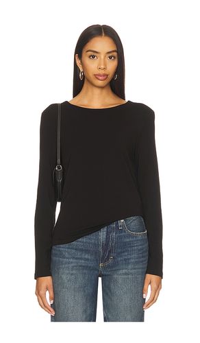 Long Sleeve Open Cowl Back Top en . Taille M. Also en XL - Bobi - Modalova