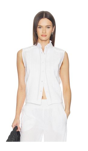 Pintuck Sleeveless Top en . Taille S. Also en XS, M, L, XL - Bobi - Modalova