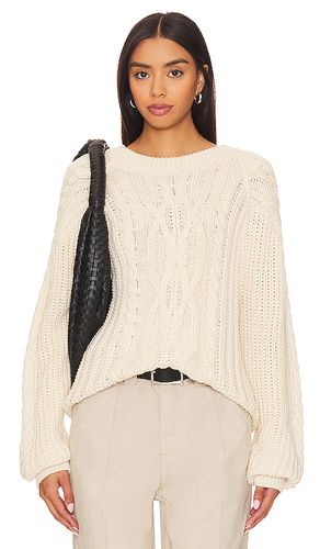PULL MAILLE TORSADÉE FRANKIE en . Taille L. Also en M, S, XL, XS - Free People - Modalova