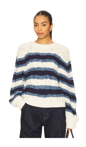 PULL RAYÉ MAILLE TORSADÉE FRANKIE en . Taille L. Also en M, S, XL, XS - Free People - Modalova