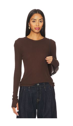 Axl Long Sleeve Crop Fitted Top en . Taille S. Also en XL, XS - Michael Lauren - Modalova