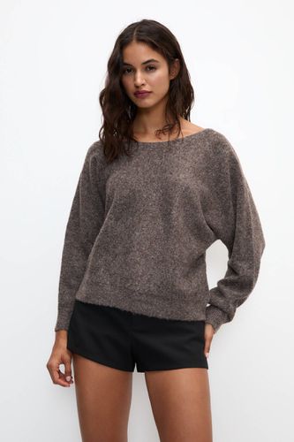 Pull Soft Asymétrique - Pull&Bear - Modalova