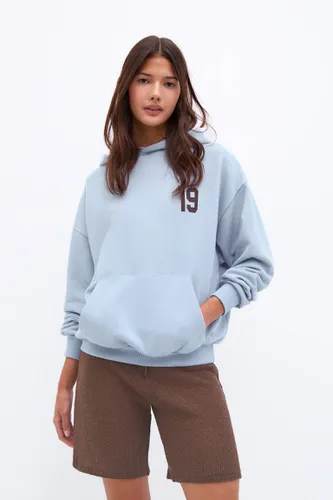 Sweat À Capuche Imprimé - Pull&Bear - Modalova