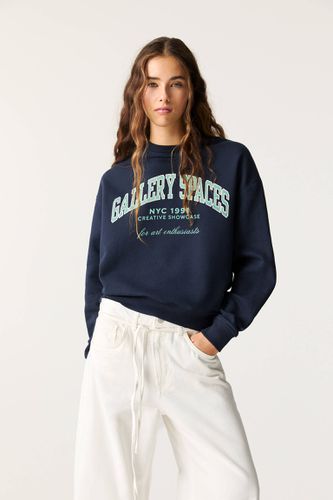 Sweat Universitaire - Pull&Bear - Modalova