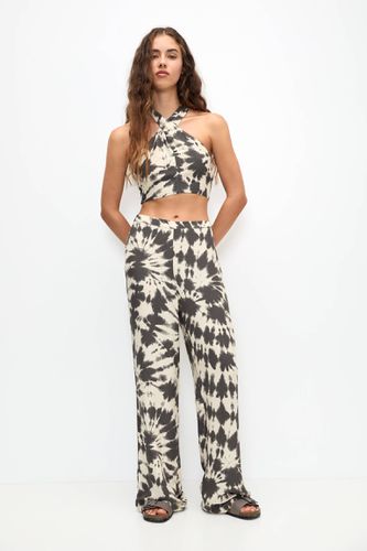 Pantalon Fluide Tie-Dye - Pull&Bear - Modalova