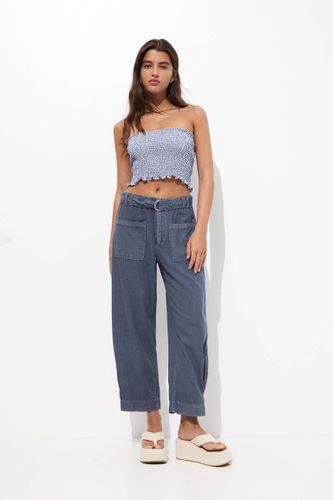 Pantalon Avec Ceinture Réglable - Pull&Bear - Modalova