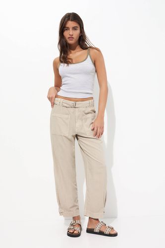 Pantalon Avec Ceinture Réglable - Pull&Bear - Modalova