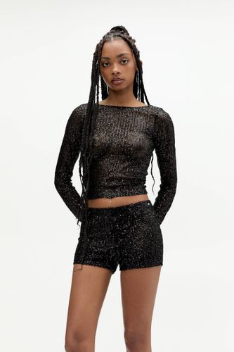 Short À Paillettes - Pull&Bear - Modalova