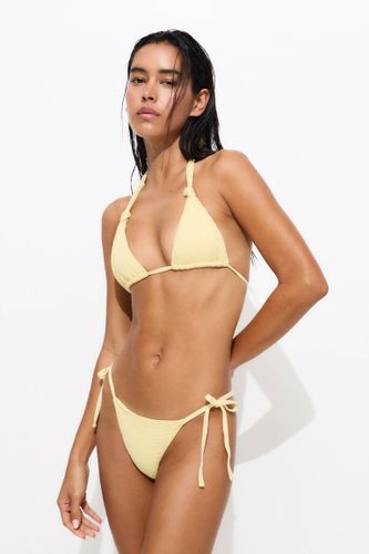 Haut De Bikini Triangle Texturé - Pull&Bear - Modalova