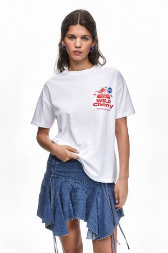 T-Shirt Pepsi Cerises - Pull&Bear - Modalova