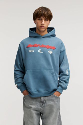 Sweat À Capuche Et Imprimé Épais - Pull&Bear - Modalova