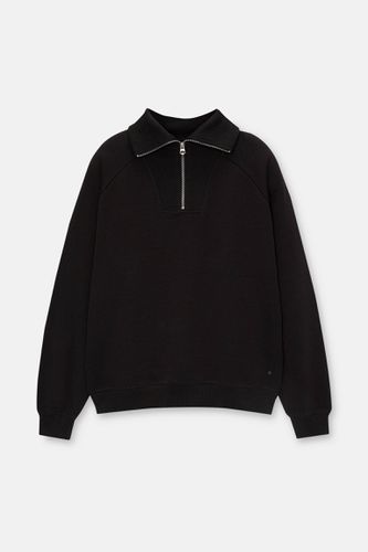 Sweat À Col Zippé P&B Black Label - Pull&Bear - Modalova