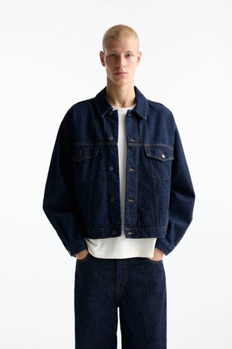 Veste Denim Boxy P&B Black Label - Pull&Bear - Modalova