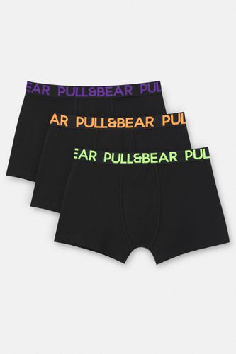 Lot De 3 Boxers De Couleur - Pull&Bear - Modalova