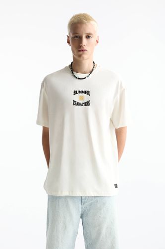 T-Shirt Summer Characters - Pull&Bear - Modalova