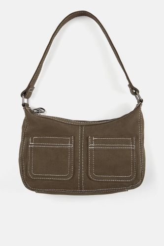 Sac Porté Épaule Toile - Pull&Bear - Modalova