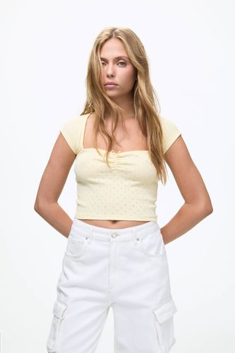 T-Shirt Manches Courtes Style Nuisette - Pull&Bear - Modalova