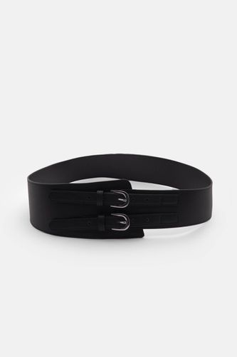 Ceinture Large En Similicuir - Pull&Bear - Modalova