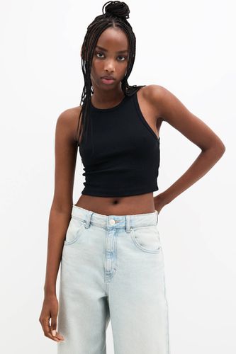 Débardeur Basique Cropped - Pull&Bear - Modalova