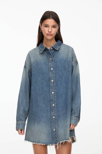 Robe Chemisier Jean - Pull&Bear - Modalova