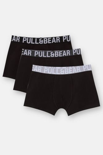 Lot 3 Boxers Avec Écusson - Pull&Bear - Modalova