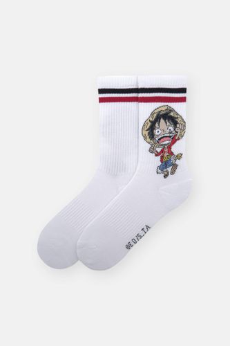 Chaussettes Blanches One Piece - Pull&Bear - Modalova