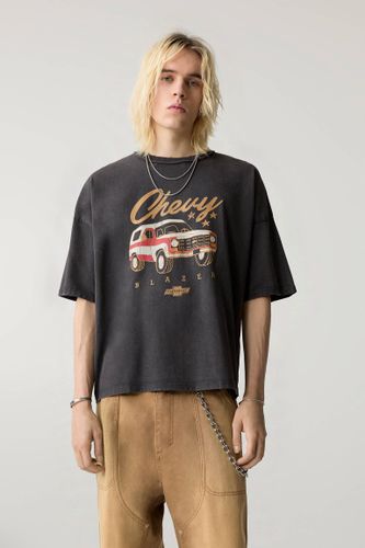 T-Shirt Chevrolet Chevy - Pull&Bear - Modalova