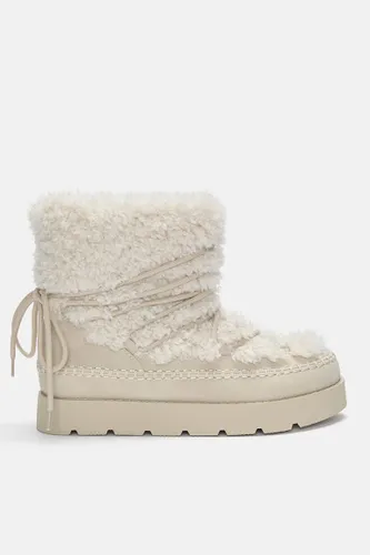 Bottes En Mouton Synthétique Doublées - Pull&Bear - Modalova