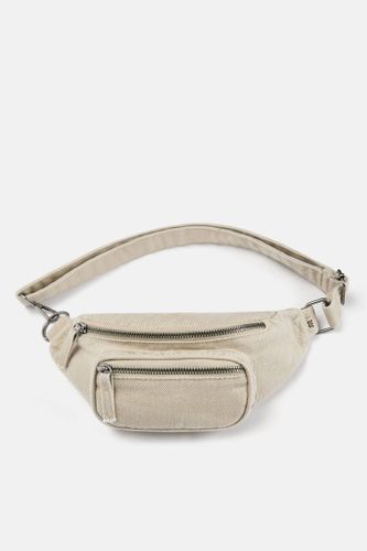 Sac Banane En Toile - Pull&Bear - Modalova