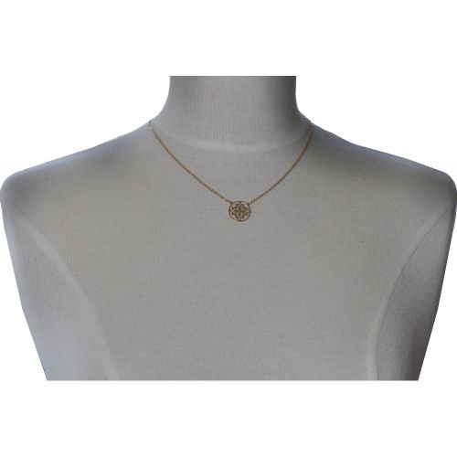 V Collier Cercle en Dentelle Plaqué - LES POULETTES BIJOUX - Modalova