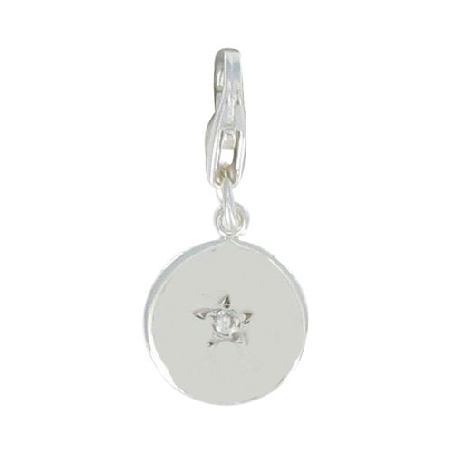 Charms 925 Médaille et Strass - LES POULETTES BIJOUX - Modalova