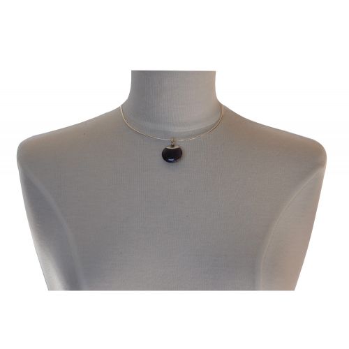 Pendentif Argent Soleil d'Onyx - LES POULETTES BIJOUX - Modalova