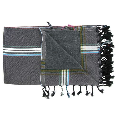 BIJOUX - Kikoy Serviette Plage Coton Eponge Couleur Souris - LES POULETTES - Modalova