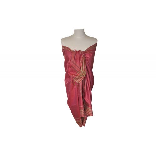 BIJOUX - V Kikoy Paréo Framboise Foncée - LES POULETTES - Modalova
