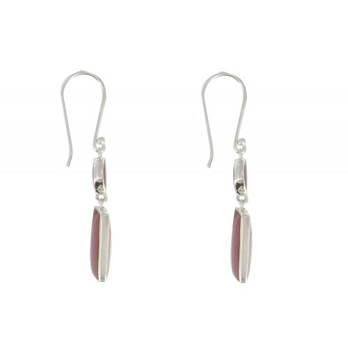 Boucles d'Oreilles Argent Pastilles et Rectangle Couleur Cora - LES POULETTES BIJOUX - Modalova