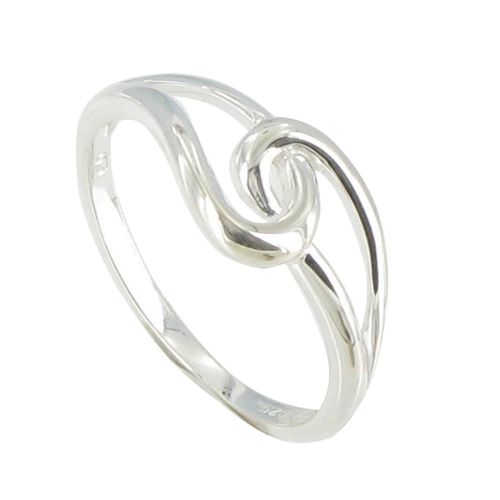 Bague Argent Petit Entrelacé - taille 58 - LES POULETTES BIJOUX - Modalova